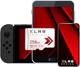 PNY XLR8 Gaming 256GB microSDXC U3 V30 A2 Card 100MB/s Read view 5