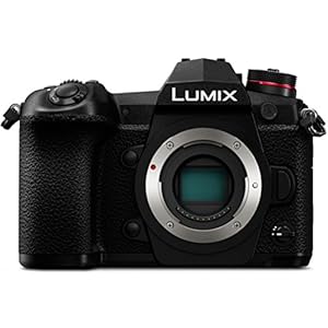 PANASONIC LUMIX G9 Mirrorless Camera Body, 20.3 Megapixels plus 80 Megapixel High-Resolution Mode, 5-Axis Dual I.S2, DC-G9KBODY (USA Black)