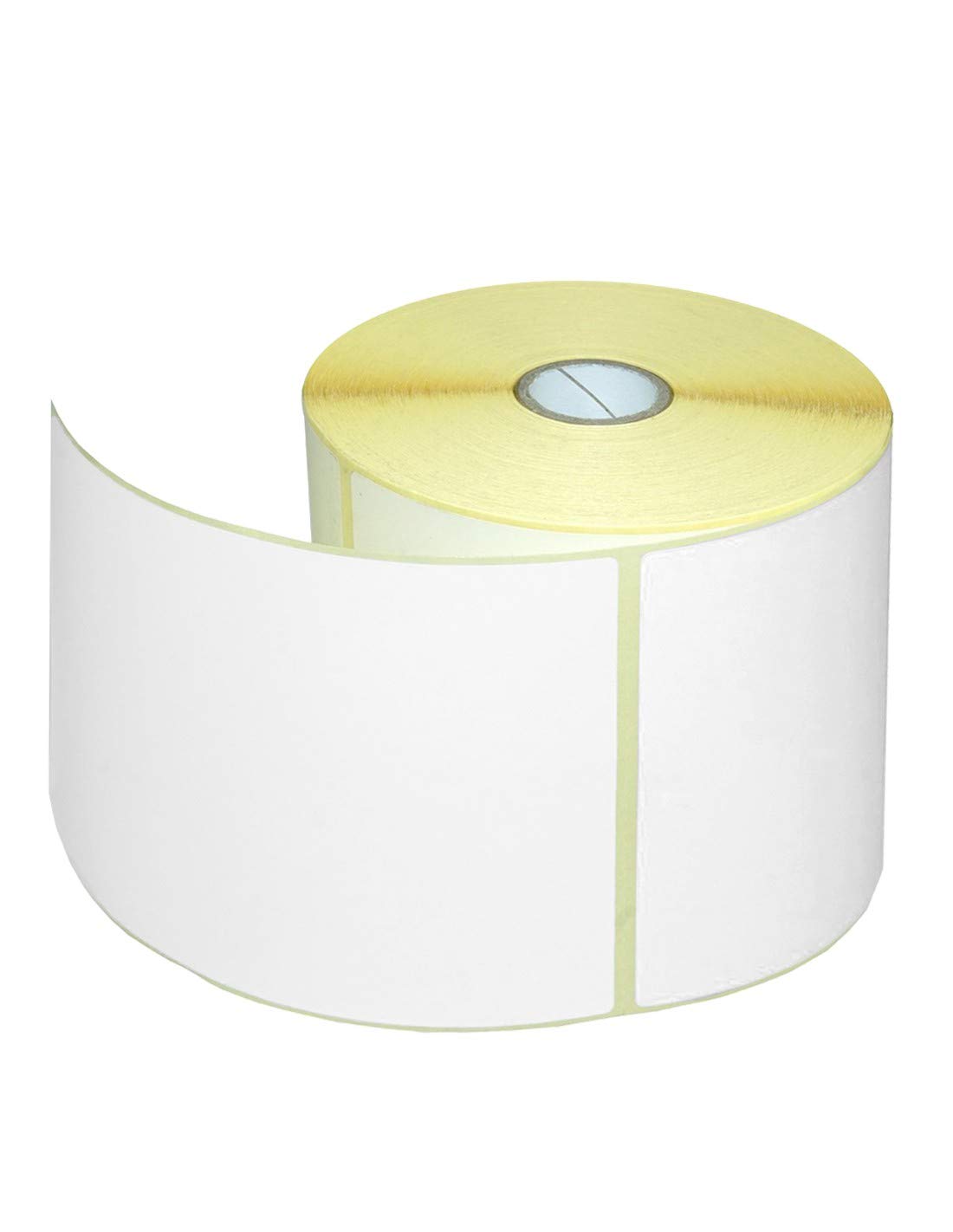 Netuno 1 roll of White Thermal Labels 100x150 mm 4x6 in 500 Pieces self-Adhesive Paper Labels for Thermal Printing Labelling Packages barcodes Address Shipping Package Label Blank Perforated Label