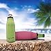 Bottle Insulator - Premium Set Of 6 Colored Insulated Beer Bottle Zipper Coolies - Collapsible Extra Thick Neoprene Bottle Coolers By Trendy Bartender - Keep Your Drinks Chilled