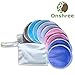 Organic Bamboo Nursing Pads (10 Pack) With Laundry Bag - Reusable, Ultra Absorbent, Super Soft, Irritation-Free Washable Breastfeeding Pads for Mothers