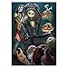 Numkuda Halloween 5D Full Diamonds Embroidery Painting DIY Cross Stitch Home Room Decor