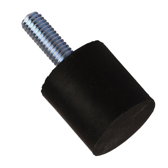 cnbtr VE M6 20 x 20 mm de rosca macho de goma anti vibración ...
