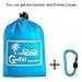 Coofel Pocket Blanket, Waterproof Outdoor Portable Picnic Mat with Corner Loops and Biner Beach Blanket mat …