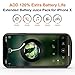 iPhone x Battery Case, Kattiettery Ultra Slim Portable Charging Case for iPhone X/10 Battery Charger Case Battery Pack,120% Extra Power Case-Black