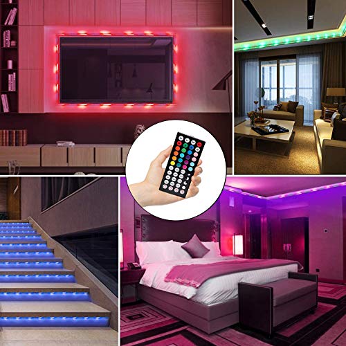 Binval LED Strip Lights 10M/32.8ft with Bluetooth Music Sync Control Experience, Color Changing Led Strip SMD5050 for TV, Bedroom, Bar, Party & Home Decoration