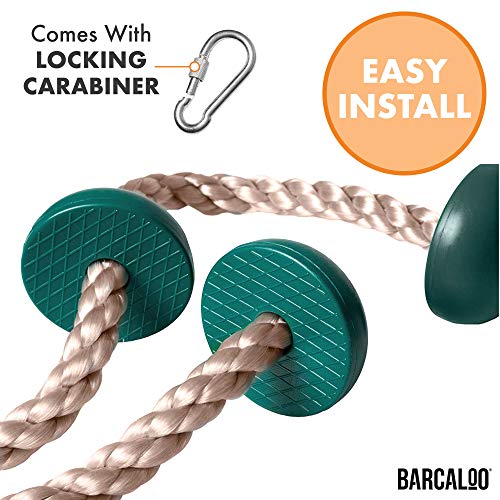 Barcaloo Climbing Rope with Disc Swing Seat - Playground Equipment Set