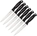 COLD STEEL Kitchen Classics Series Steak Kinves Set | German 4116 Stainless Cryo Quenched Fixed Blade 6 Steak Knives | Overall Length - 8 5/8