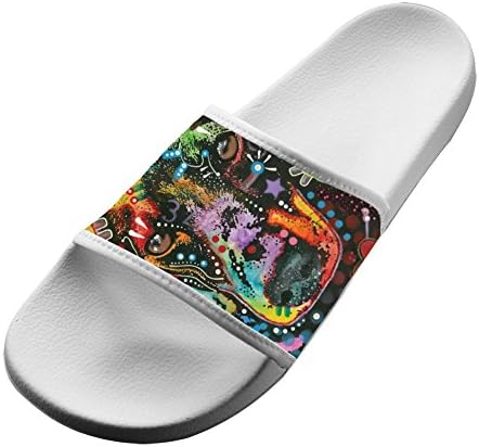 Brilliant Dachshund Slipper Unisex Indoor Slippers Summer Anti-Slip Sandal House Slipper 10 B(M) US