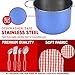 Liberty Imports Kids Play Kitchen Toys Pretend Cooking Multicolored Stainless Steel Pots and Pans Metal Kitchen Set with Utensils (13 Pieces)