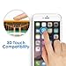JETech Screen Protector for iPhone SE 2022/2020, iPhone 8 and iPhone 7, PET Film, HD Clear, 3-Pack