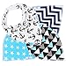 Baby Bandana Drool Bibs Super Absorbent Premium Quality Bib with Snaps Ideal for Drooling and Teething, Boys and Girls Best Clothing Accessories 4-Pack Gift Set