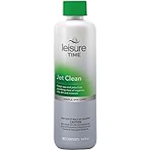 Leisure Time 45450A, Jet Clean Spa Cleaner for Spas and Hot Tubs | Compatible with all sanitizers including bromine; chlorine; salt water; ozone; and biguanide - Removes scale