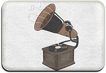 LINGLIII DJ Phonograph Headset Music Nice Doormats
