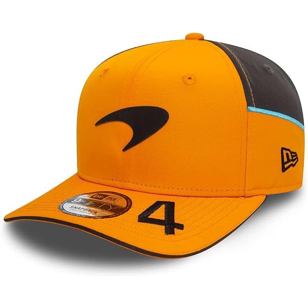 New Era 9Fifty Curved Snapback Cap - McLaren Oscar Piastri, Orange