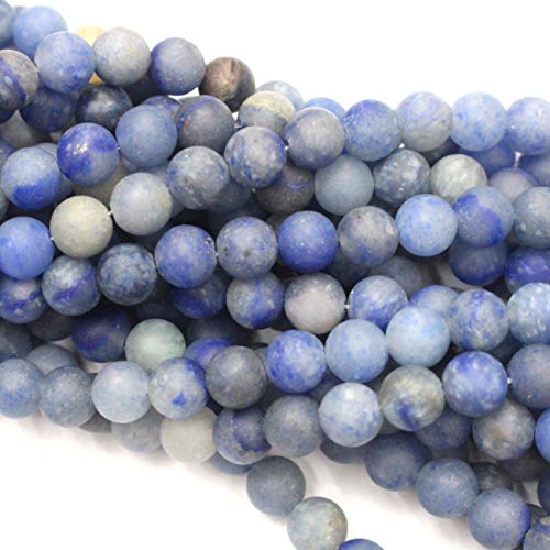 Tacool 5 Strands Round 6mm Gemstone Beads Aventurine Amazonite, Zebra Jasper Agate for Jewelry DIY Making Loose Beads - Thumbnail 3