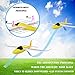 MIMIDOU Glider plane foam throwing airplane styrofoam aircraft model outdoor sports flying toy for kids as gift,by