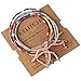 KELITCH Boho-color Crystal Shell Beaded Friendship Bracelets Handmade Strand Bracelet Bangles Jewelry For Summer