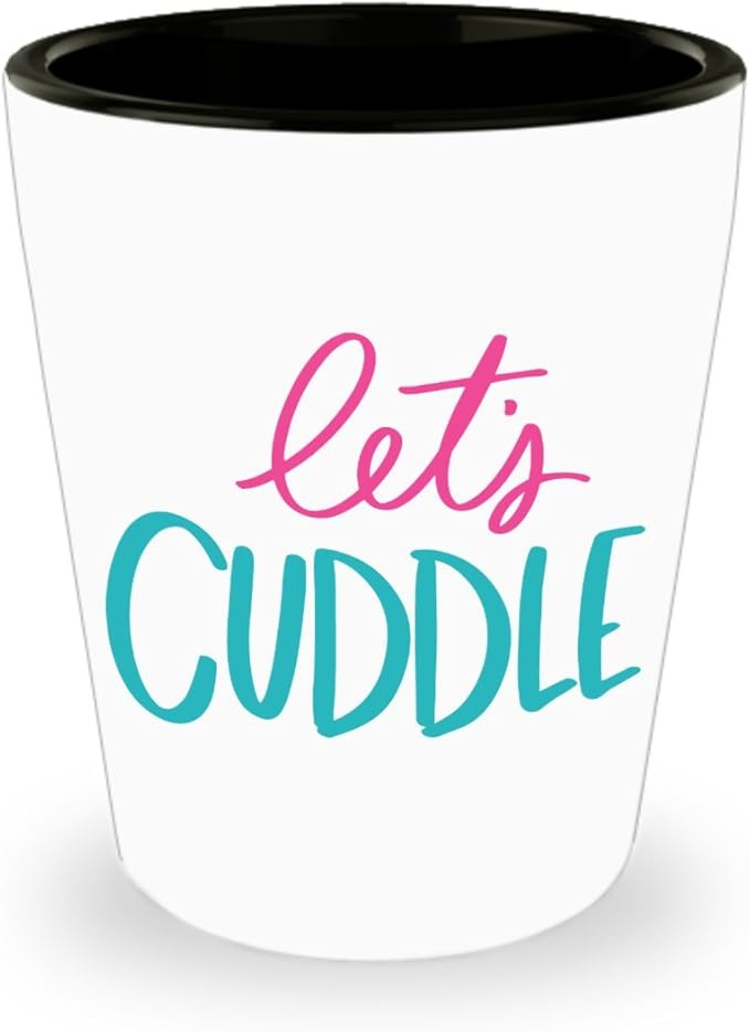Cute Shot Glasses For Parties Let's Cuddle Glass Gifts