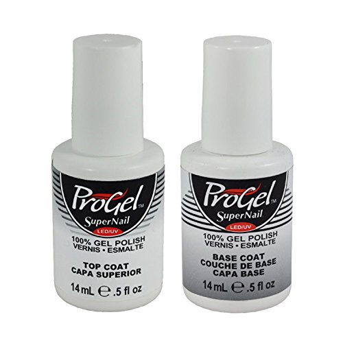 Beauty Care Primer Super Nail ProGel UV Gel Polish Top Base Coat Fast Quick Dry Dehydrate Sanitizer Manicure Lacquer Thinner Acrylic Scrub Fresh Nails Prep Cleaner Gorgeous Popular SuperNail 0.5oz