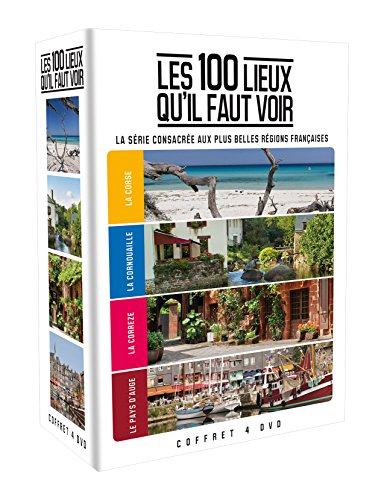 Les 100 Lieux Qu'il Faut Voir : La Corse + La Cornouaille + La Corrèze + Le Pays D'auge - Pack