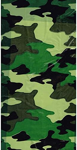 Military Camouflage Cello Favor Bags w/ Twist Ties (20ct)
