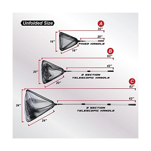 MadBite-Fishing-Net-Safe-Catch-Release-Fish-Landing-Net-Foldable-Telescoping–Durable-Strong-Yet-Light-Weight