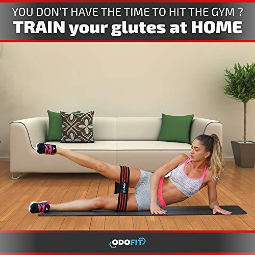 ODOFIT-Booty-Squat-Leg-Fabric-Resistance-Bands-Gym-Workout-Equipment-for-Home-Butt-Glutes-Thigh-Exercise-Workout-Bands-for-Women--Set-of-3-Non-Slip-Butt-Hip-Bands-for-Warm-Up-Men