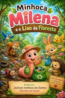 Livro Minhoca Milena : E o Lixo na Floresta (Cortez Kids Livro 4)