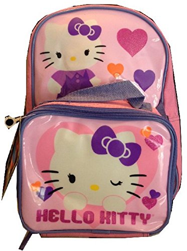 Hello kitty backpack and detachable lunchbox lunch bag …