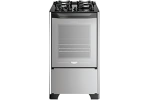 Fogão 4 bocas Dako Magister Style com Mesa de Vidro e Mega Chama - Bivolt