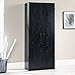 Sauder Storage Cabinet, Ebony Ash finish