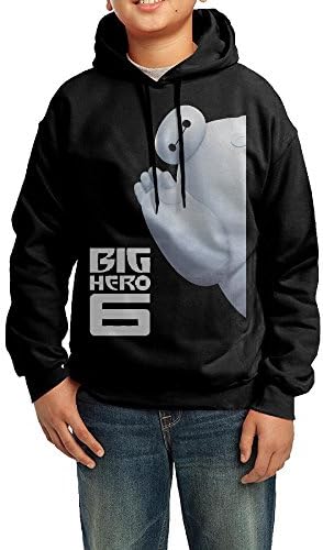 Youth Teenagers Big Hero 6 Baymax Hoodie Sweatshirt