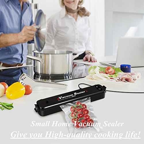 Vacuum Sealer Rolls Bags, EIVOTOR 3 Mix Size 5.9’’/7.9’’/9.8’’/X 16.5’ Embossed Commercial Grade Food Saver Bags, Storage Packaging, Sous Vide Cooking, BPA Free FDA Approval Transparent Varisized
