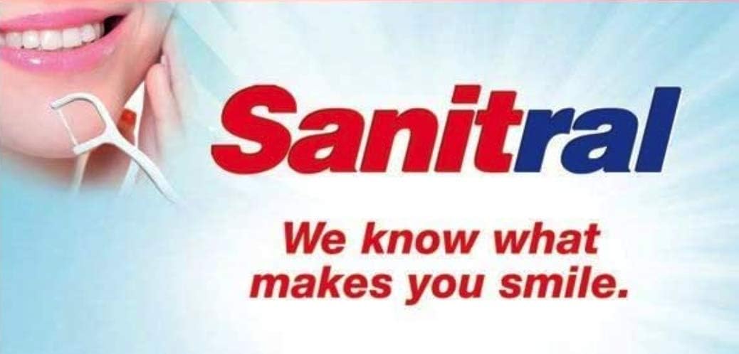 Sanitral Dental Floss Sticks, Strong Non-Shred Floss - Image 4