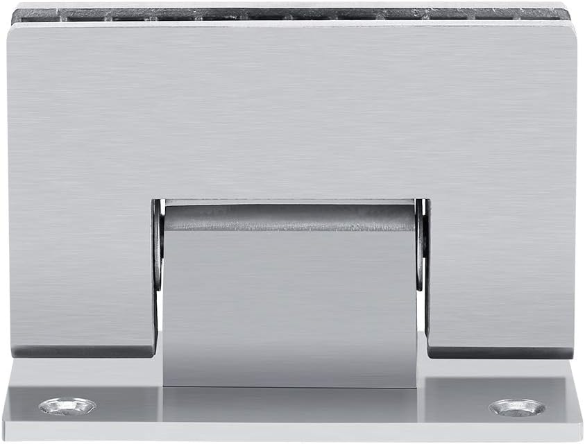 Raguso Stainless Steel Bathroom Clamp 8 10 mm Bracket Frameless Wall to Glass Shower Door Wall Mount Hinge 90 Degree Shower Hinge Clampcleaning Supplies - Image 3