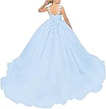 Tulle Flower Girl Dress for Wedding Lace Applique