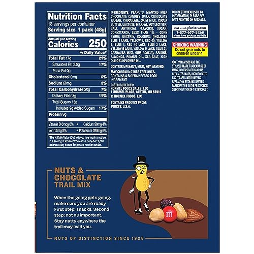 PLANTERS CHOCOLATE TRAIL MIX NUTS