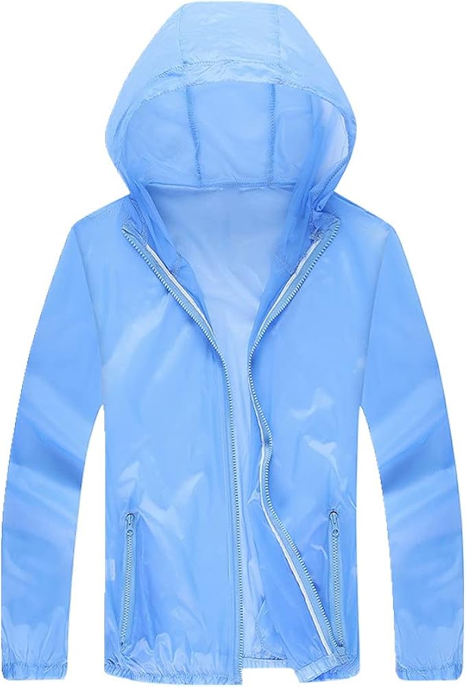 Casual Sun Protection Clothing Men Ice Silk Breathable Jacket Men Thin