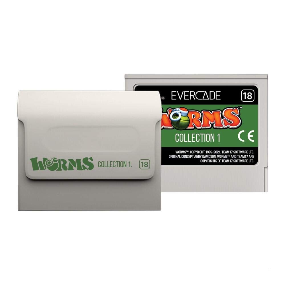 Blaze Evercade Worms Cartridge 1 512 Mb