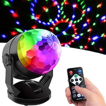 Sound Activated Party Lights With Remote Control Dj Lighting Rbg
