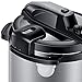 GoWISE USA GW22703 12-in-1 Multifunctional Electric Pressure Cooker with Measuring Cup, Spoon, and Stainless-Steel Steam Rack and Basket, 6-QT