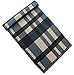 Generic Men's Silk Soft Retro Check Tassels Wrap Scarves 2 Designs
