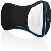 Sealy Memory Foam Neck Pillow for Car or Office Chair – Cervical Neck Pillow, Car Headrest Pillow or Office Chair Cushion for Neck