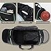 MIER 24Inch Gym Bag Sports Duffel Bag with Shoe Compartment for Men, Black