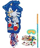 BirthdayExpress Sonic The Hedgehog Party Supplies - Pinata Kit