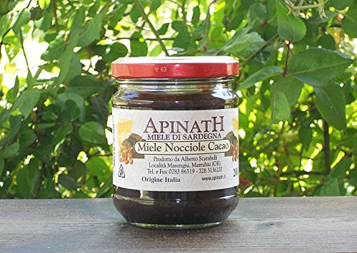 3 x 250 gr - Crema di miele, nocciole e cacao - Apinath