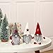 3 Pieces Christmas Gnome Mini Plush Handmade Santa Cloth Doll Snowman Xmas Figurines Toy Birthday Present for Home Christmas Holiday Decoration（Santa Gnome Plush）