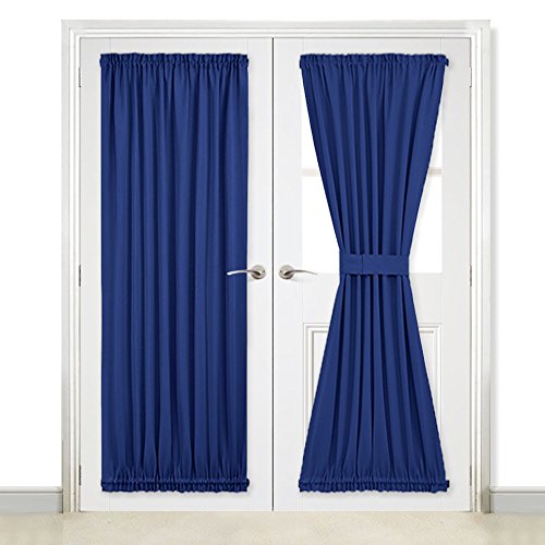 Compare price to french door curtains velcro