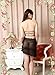 ACEFAST INC New Sexy Lingerie V-Neck Black and White Flowers Skirt Nightgown Dres